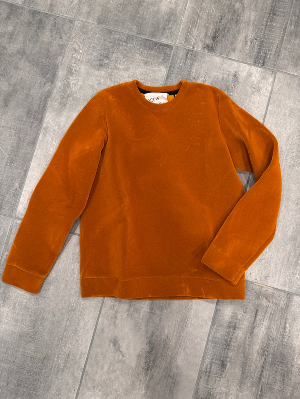 Caroline Bosmans Women's Crewneck Sweatshirt in Rust